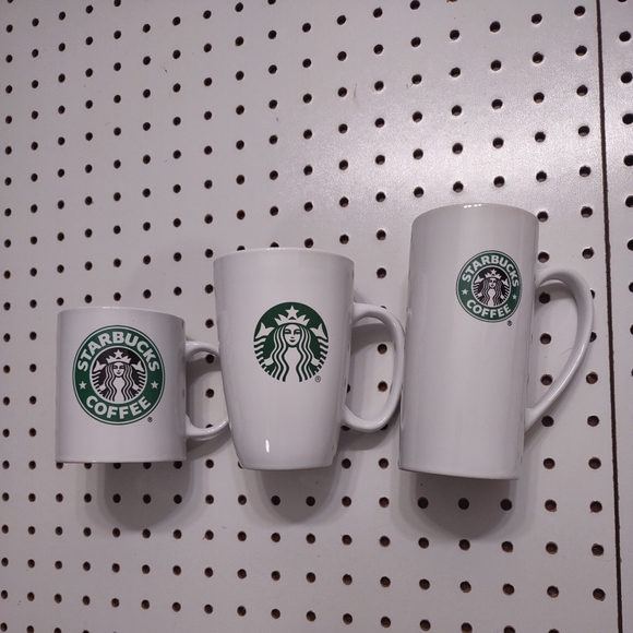 Bundle of 3 Classic Starbucks Mugs - Picture 1 of 9